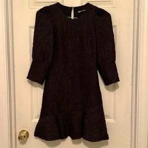 Zara black dress